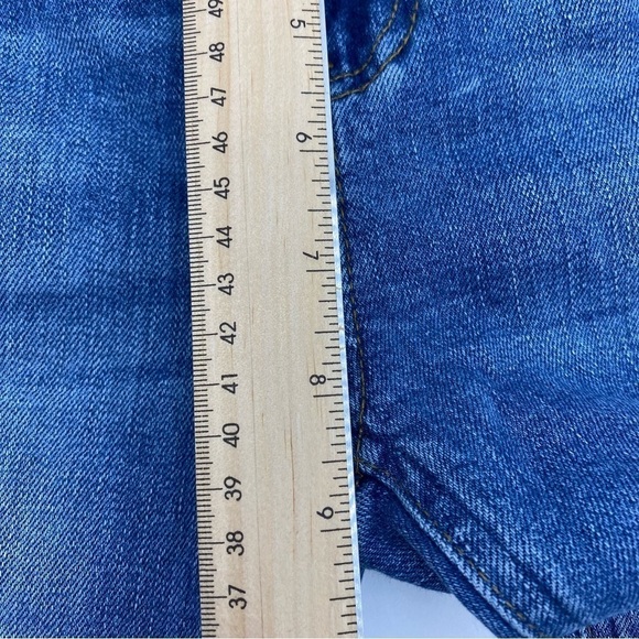 Anthropology Pilcro and the Letterpress Side Stripe Raw Hem Skinny Jeans - Picture 9 of 9